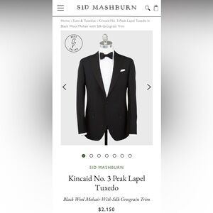 Classic Black Men's Blazer
